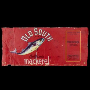 Wikkel Old South Brand California mackerel