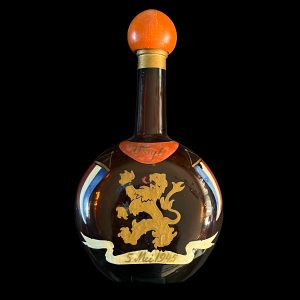 Handgeschilderde fles Bevrijding