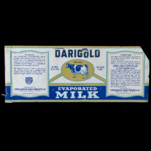 Wikkel Darigold Brand Evaporated Milk
