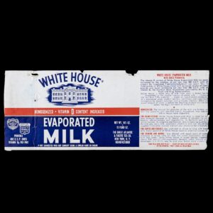 Wikkel White House Evaporated Milk