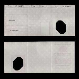 Persoonsbewijs blanco Vlaardingen