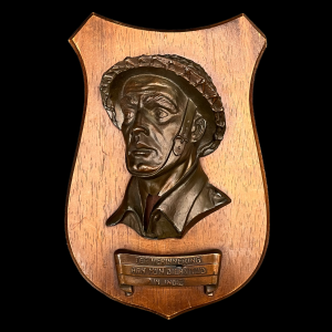 Plaquette Ter Herinnering aan mijn Diensttijd in Indië