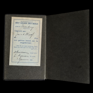 Bijbel Leger des Heils afdeling Vlaardingen 1942