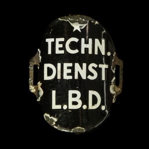 Emaille Armband TECHNISCHE DIENST L.B.D.