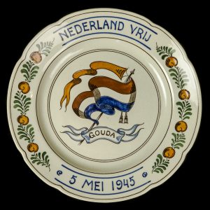 Nederland Vrij 5 mei 1945 Gouda