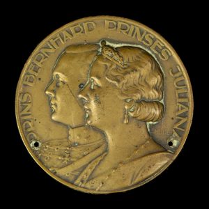 Penning Prins Bernhard & Prinses Juliana