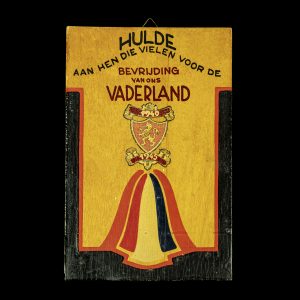 Hulde aan hen die vielen voor de Bevrijding van ons Vaderland 1940-1945