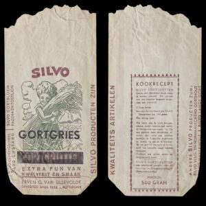 (Voor)oorlogse verpakking Silvo Gortgries