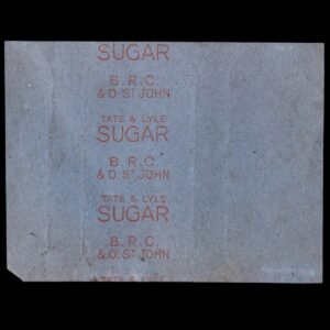 Wikkel Tate & Lyle Sugar B.R.C. & O. St. John