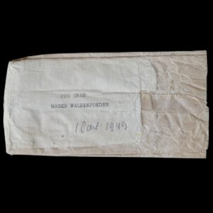 Mager Walsenpoeder Noodverpakking (1944)