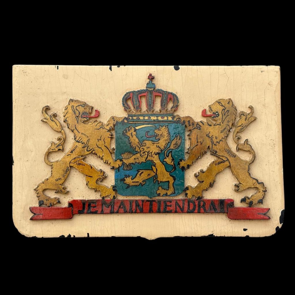 Huisvlijt bordje Deventer 1942