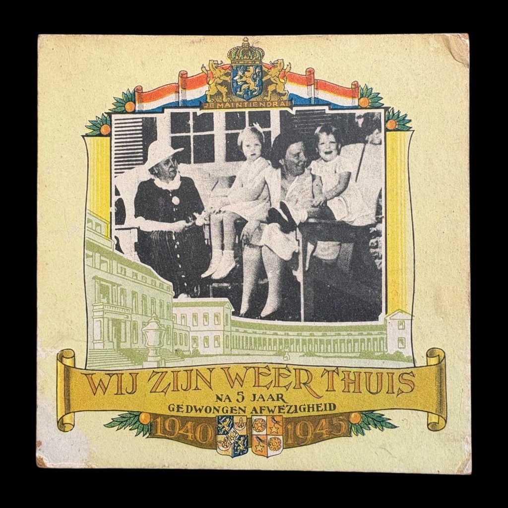 Kartonnen wandbordje ‘Wij zijn weer Thuis’