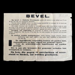 BEVEL (Razzia Rotterdam)