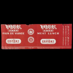 York Brand Meat Lunch Canada Packers Limited