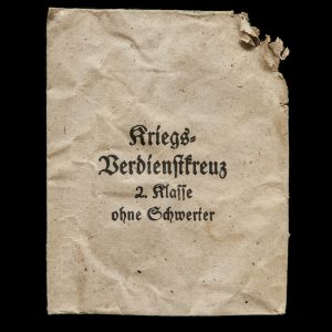 Kriegsverdienst 2. Klasse ohne Schwerter medaillezakje 1939