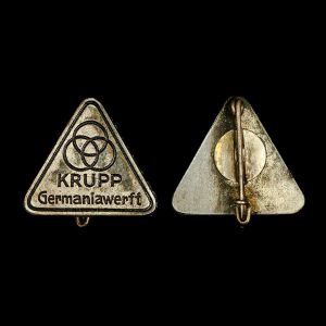 Krupp Germaniawerft speld van Vlaardinger Leen Reedijk