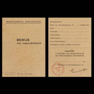 Bewijs van ongeschiktheid