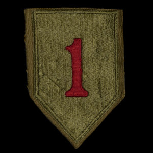 US Army 1st Infantry unissued cut edge greenback