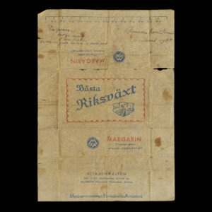 Wikkel Zweedse Margarine ‘Riksväxt’