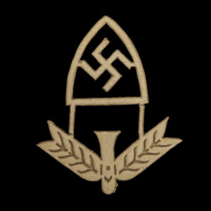 Reichsarbeitsdienst capbadge mal
