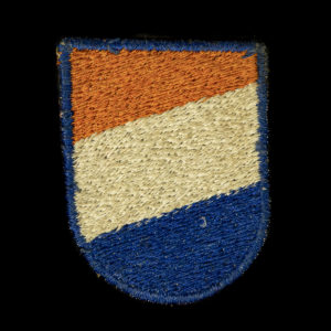 Waffen SS Nederlandsche Vrijwilligers Armschildje ‘cut off’ – Duitse aanmaak