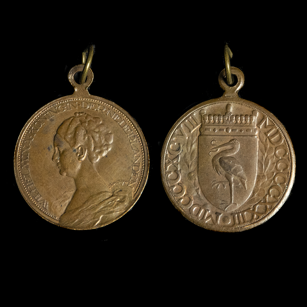 Wilhelmina Koningin Der Nederlanden medaille