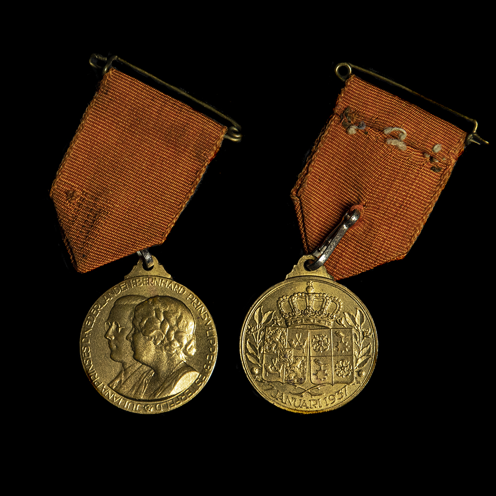 Medaille Huwelijk Prinses Juliana & Prins Bernhard
