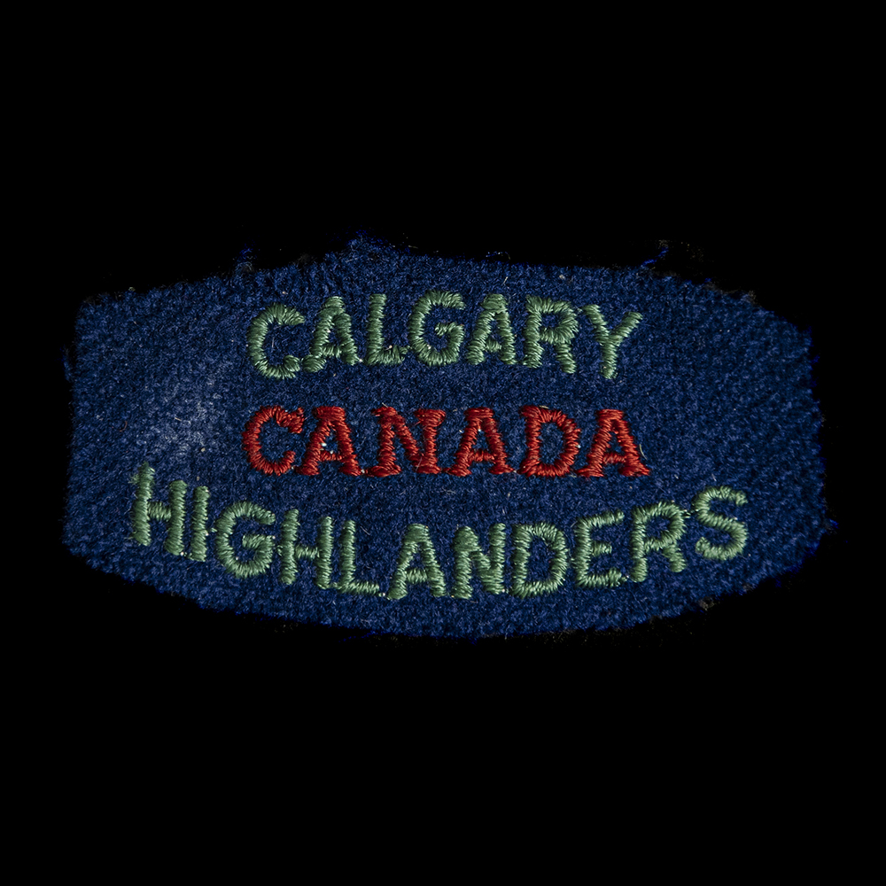 Calgary Canada Highlanders armembleem