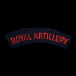 Britse Royal Artillery armembleem