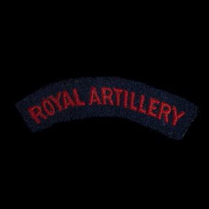 Britse Royal Artillery armembleem