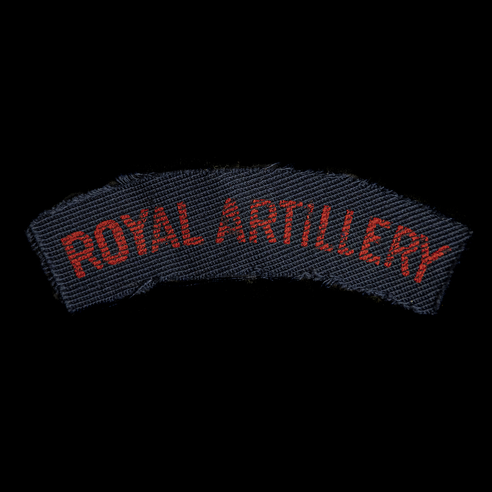 Britse Royal Artillery armembleem