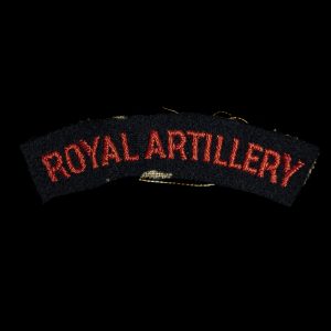 Britse Royal Artillery armembleem