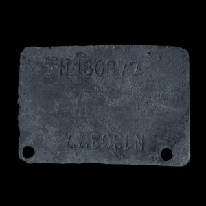 US Pow identiteitsplaatje N 130377