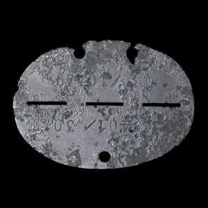 Erkennungsmarke 67401/30 Luftwaffe Jagdgeschwader 53 – III Gruppe – 7 Staffel