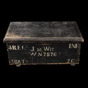 Kribbekist 4REG INF 3BAT 2C J. de Wit W.N. 7876