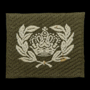 Rangonderscheidingsteken Sergeant Majoor Brabants weefsel