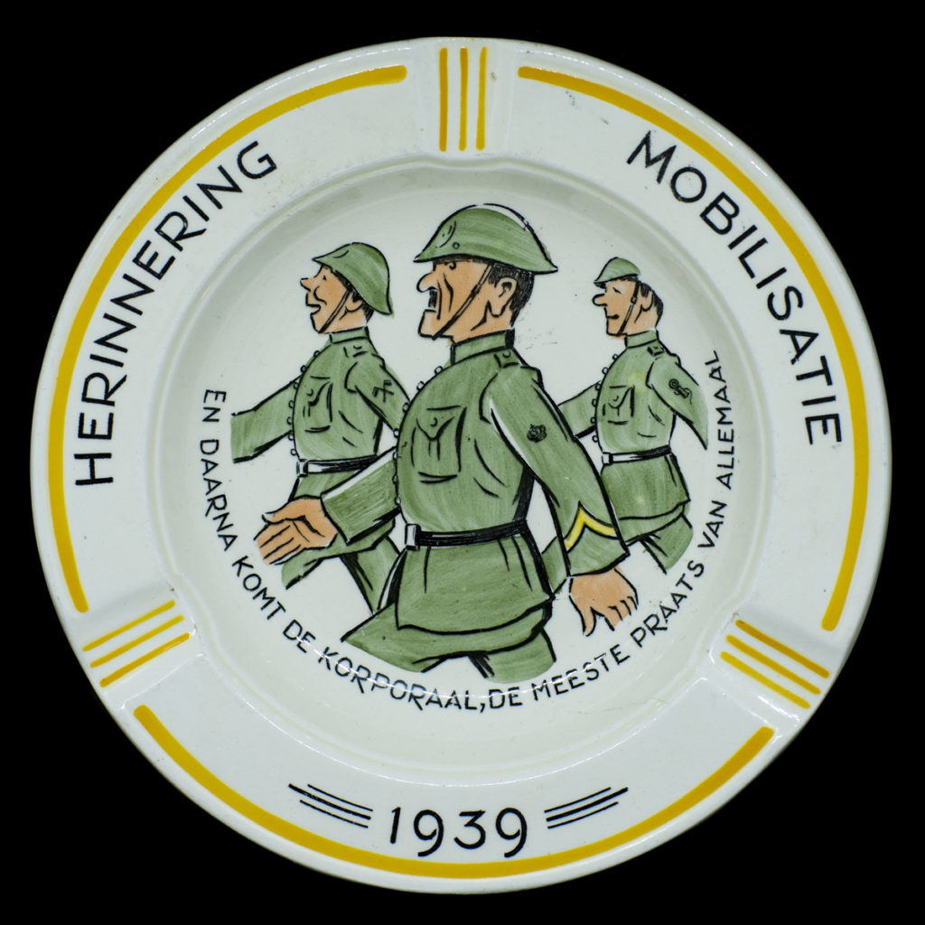 Mobilisatie asbak 1939