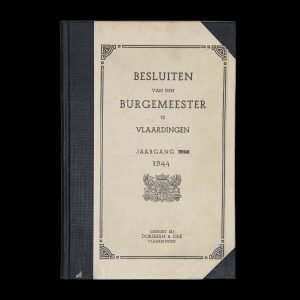 Besluiten van den Burgemeester te Vlaardingen Jaargang 1944
