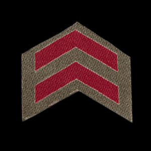 Chevron Oorlogsdienstjaren