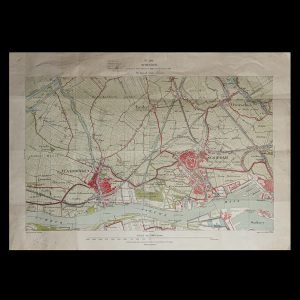Nederlandse stafkaart 1938 Schiedam