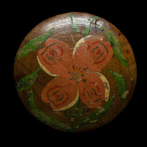 Houten broche