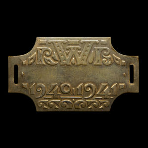 Rijwiel Belastingplaatje 1940-1941