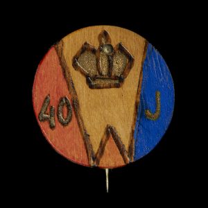 Speldje 40 jaar Wilhelmina 1938