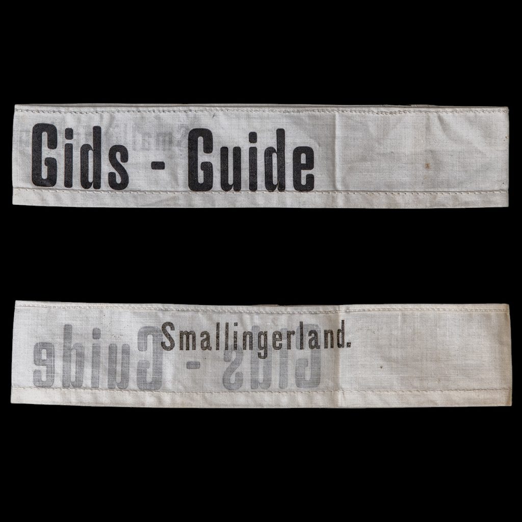 Armband ‘Gids – Guide’ Smallingerland. (Fr.) circa 1945