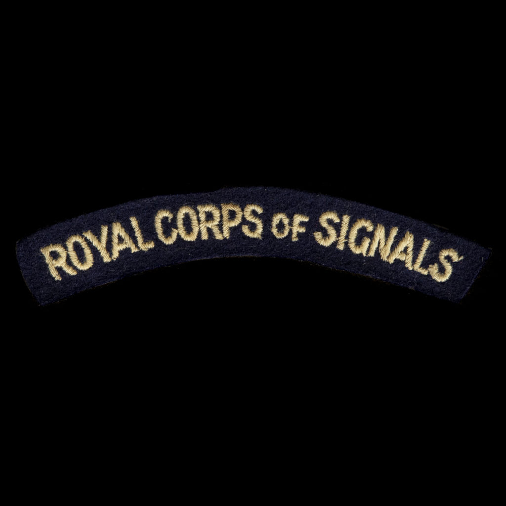 Britse Royal Corps of Signals Armembleem