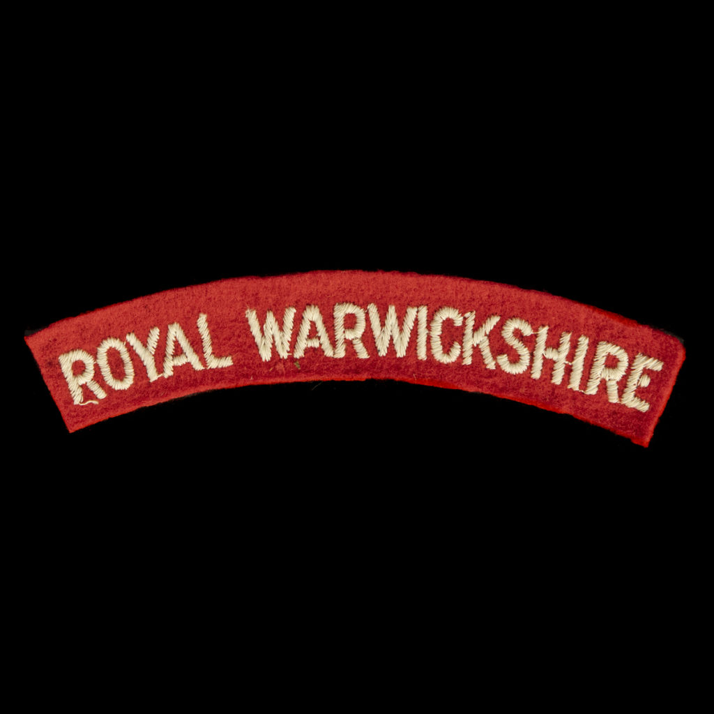 Britse Royal Warwickshire Armembleem
