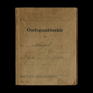 Oorlogszakboekje 8RI dhr. Nagel