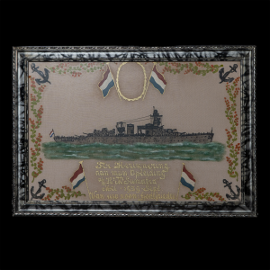Ter Herinnering aan mijn opleiding  a/b HM Sumatra Mei 1939 September Van uw zoon Godefriede