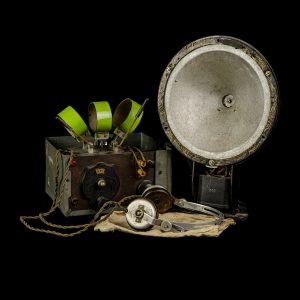 Illegale zelfgemaakte radio