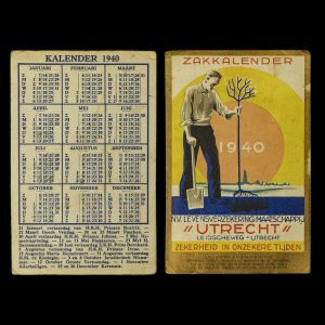 Zakkalender 1940